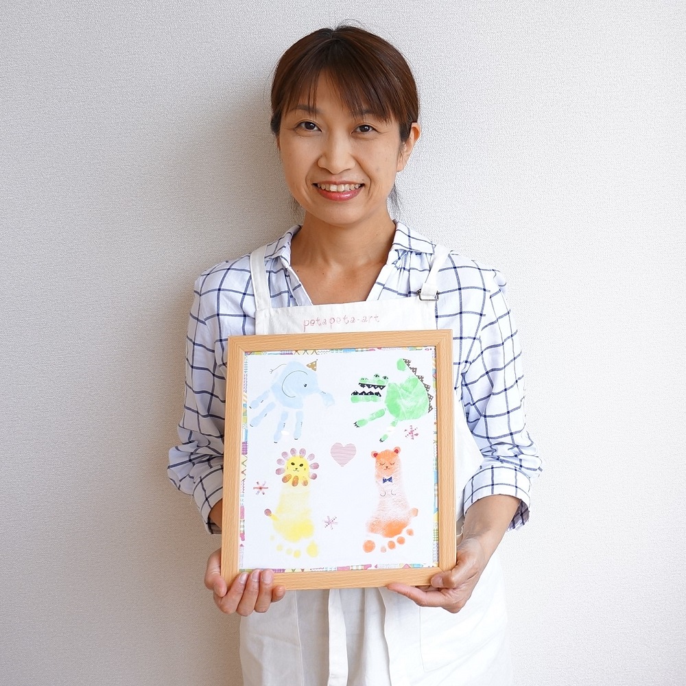 長谷川 恵子 赤ちゃんの 今 を残す手形アートpetapeta Art