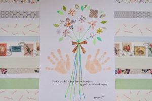 手形アート 花束の作り方 赤ちゃんの 今 を残す手形アートpetapeta Art 赤ちゃんの 今 を残す手形アートpetapeta Art